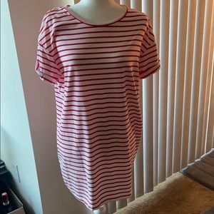 Short sleeved shirt/dress